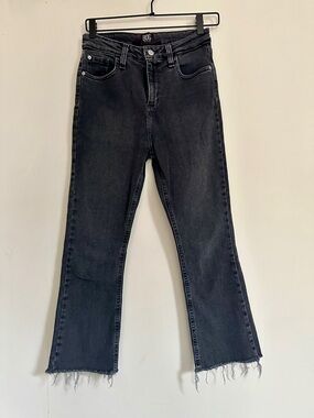 BDG High-Rise Kick Flare Crop Jeans